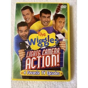The‎ Wiggles Lights Camera Action Dvd Kids 4 Favorite TV Episodes Tested Works